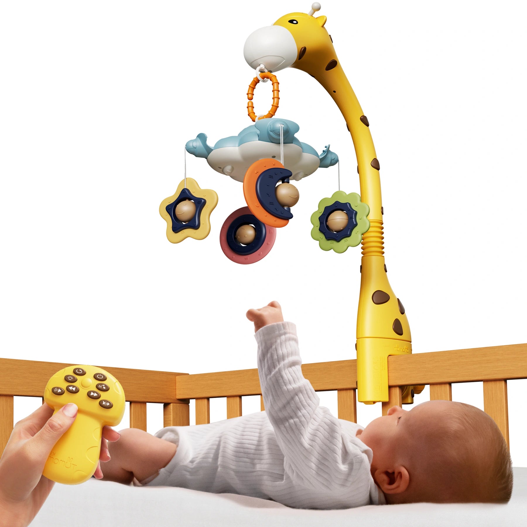 Crib toys with lights and music on sale