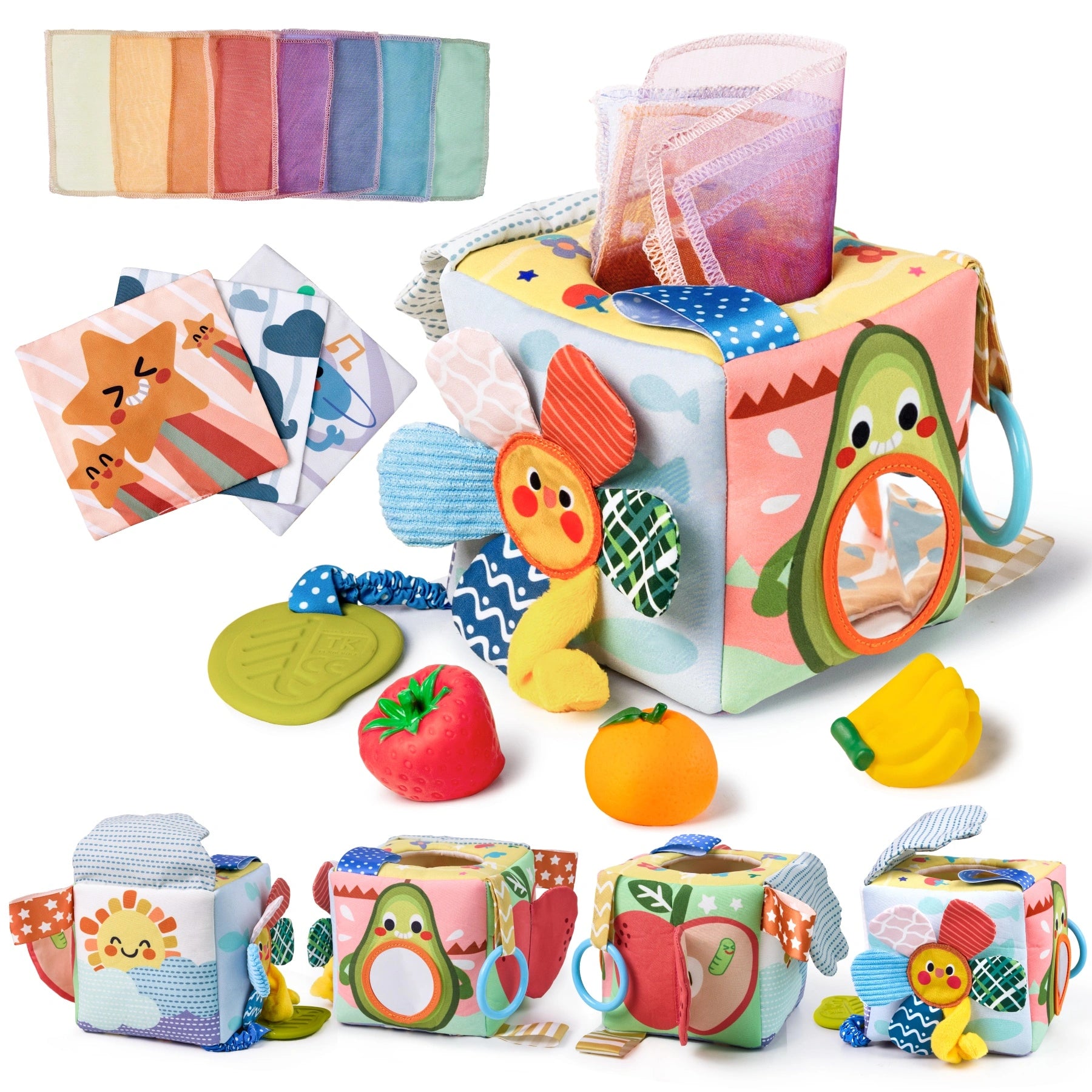 Baby Montessori Tissue Box Toy – Tumama Kids