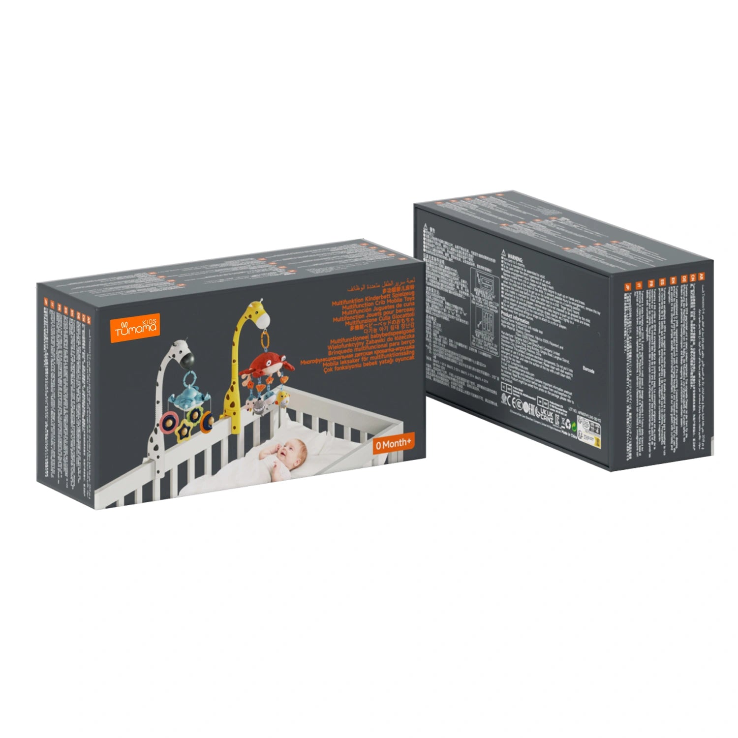 Tumama Kids Baby Mobile for Crib with Lights and Music for Your Nursery (Bluetooth function)