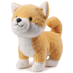 Cute Shiba Inu Interactive Plush Toy with Sound & Motion