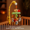 Tumama Kids Multi-Fit Cot Mobile with Music & Star Projection Light (Bluetooth function)