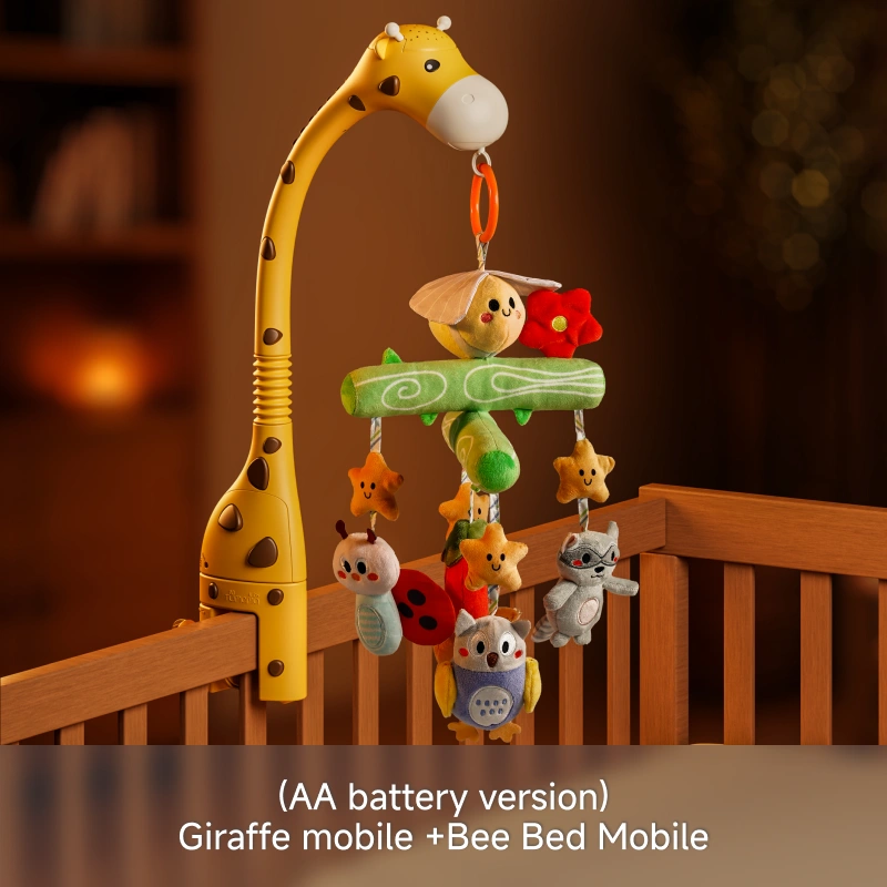 Tumama Kids Multi-Fit Cot Mobile with Music & Star Projection Light (Bluetooth function)