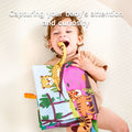 Infant Crinkle Book for Early Development & Interactive Play