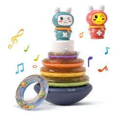 Stacking Rings Toy with Musical Feature