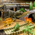 Dinosaur Themed Toys Race Track Set for Kids