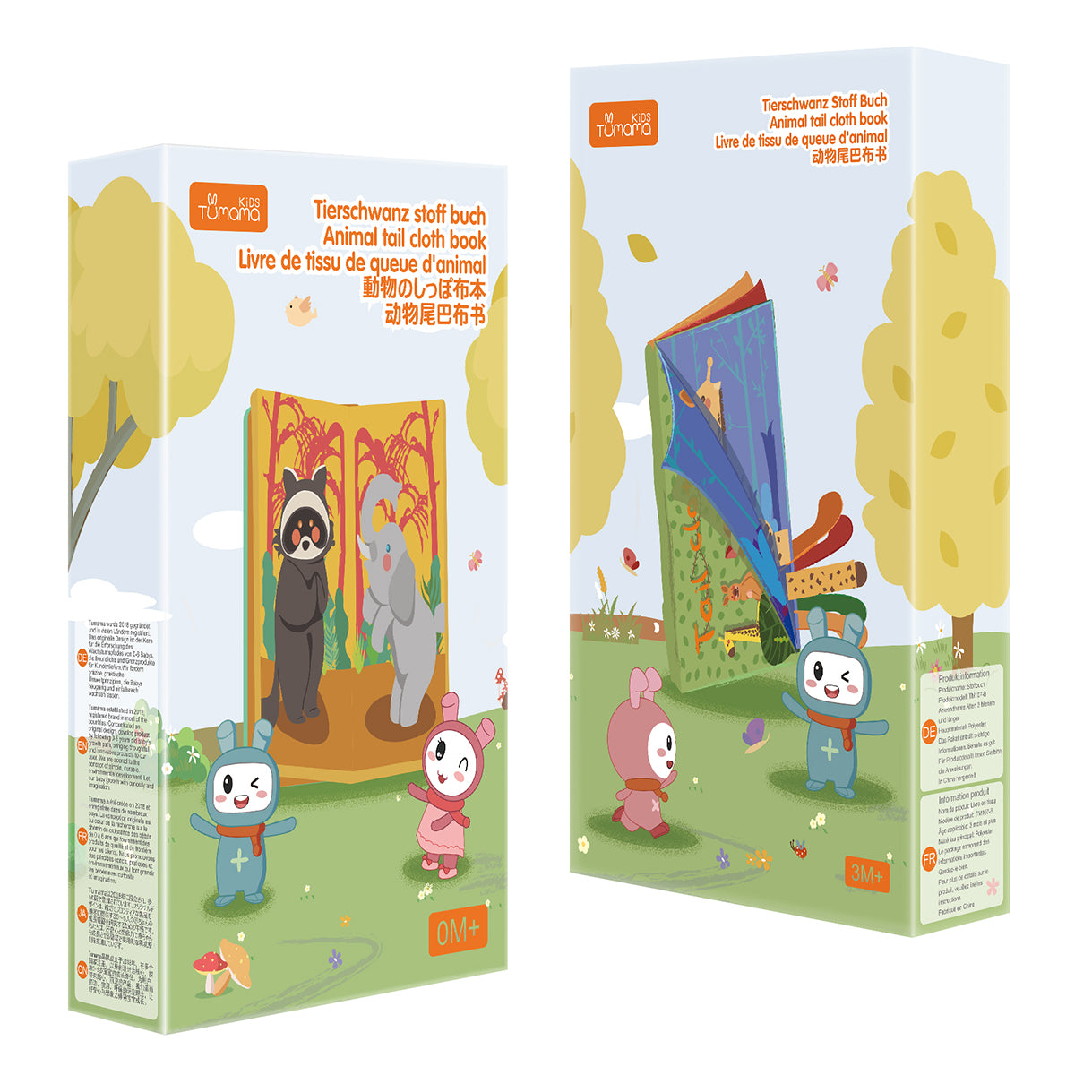 Tumama Kids Fabric Cloth Soft Books for Babies – Crinkle Book