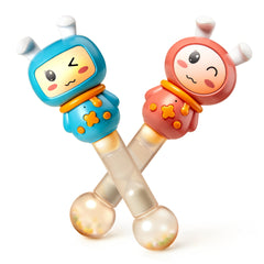 Rattle Toys for Newborn Sensory Light-up Baby Rattle
