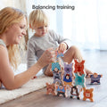 Stacking toy balance blocks for toddler's motor skills