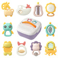 Baby Rattle and Teether Toys Shake Grab Baby Toy Set