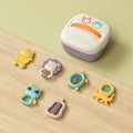 Baby Rattle and Teether Toys Shake Grab Baby Toy Set