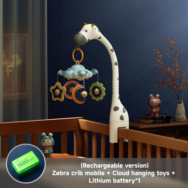 Baby musical cot mobile night light shop