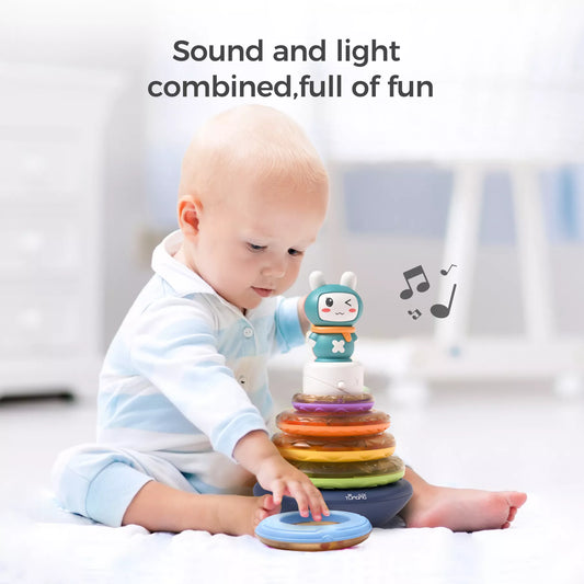 Stacking Rings Toy with Musical Feature