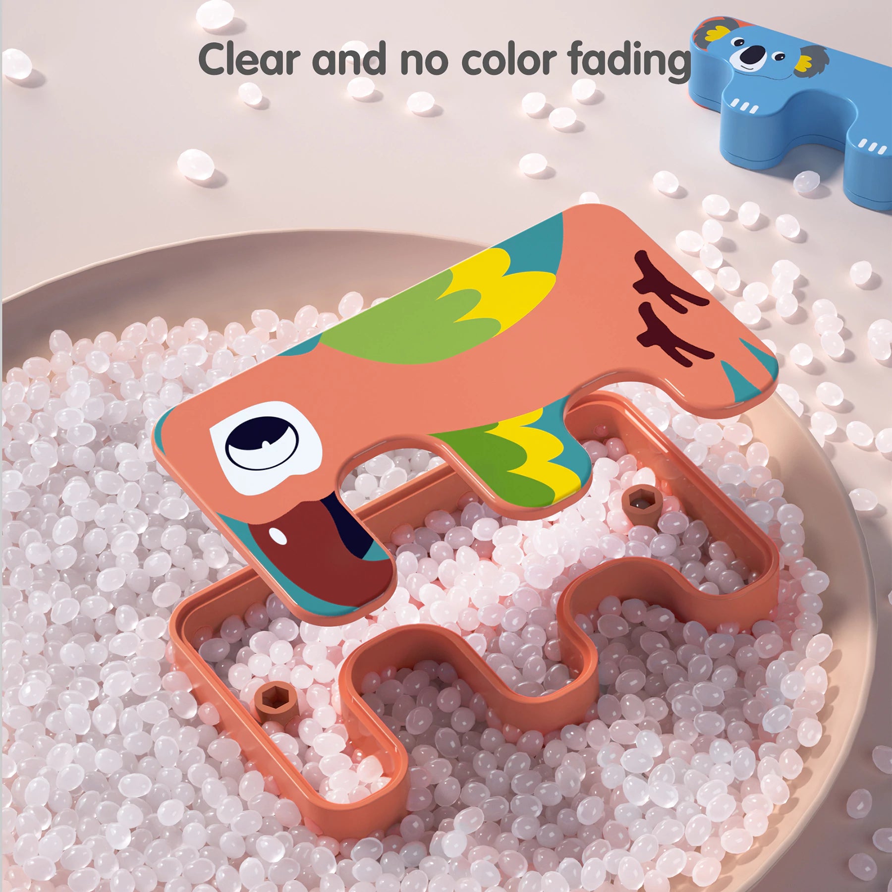 Animal Figures Stacking Toy Blocks Set (15pcs)