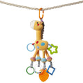 Hanging Baby Rattle Toy with Teether for Crib, Stroller & Car Seat