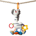 Hanging Baby Rattle Toy with Teether for Crib, Stroller & Car Seat