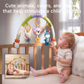 Stroller Arch Toy with Cute Plush Rattle Toys and Teether
