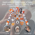 Designed to attach to strollers, car seats, playpens, and cribs, Lightweight, baby-safe, and travel-friendly.