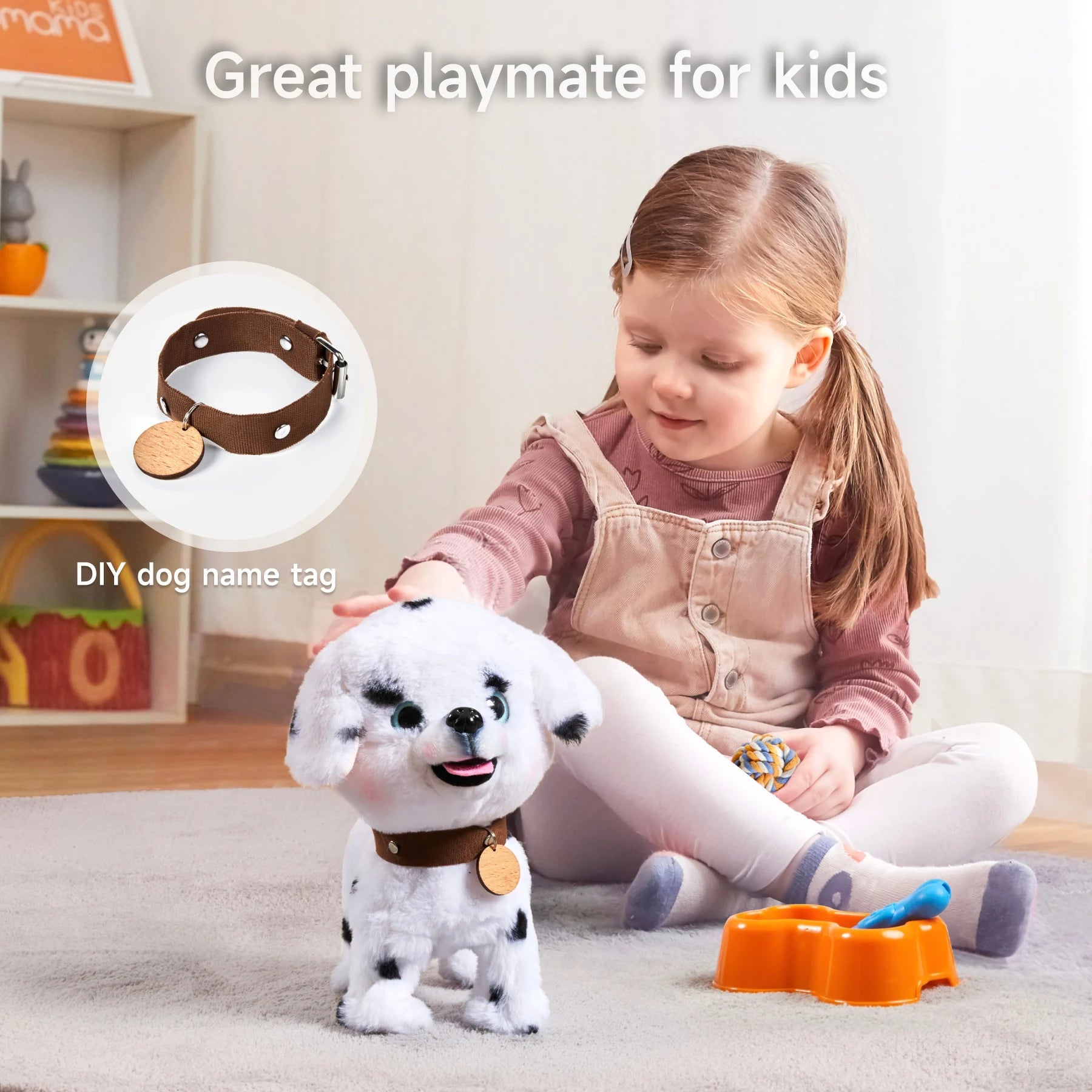 Interactive Toy Puppy that Walks and Barks – Fun Gift for Toddlers