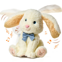 Interactive Singing and Talking Bunny Stuffed Animals