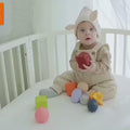 Tumama Kids Building Block Teething Toys - Soft Sensory Balls for Infants