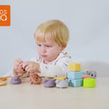Tumama Kids Soft Stacking Blocks Toy Set (18pcs)