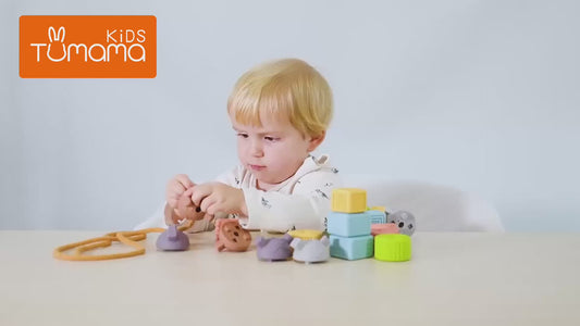 Tumama Kids Soft Stacking Blocks Toy Set (18pcs)
