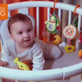 Tumama Kids Crib Hanging Plush Fruit Shape Soft Rattle Toys for Newborn