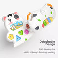 Musical baby toys, cow piano toy, interactive early learning light and sound toy musical instrument toy for babies toddler 3 Months+